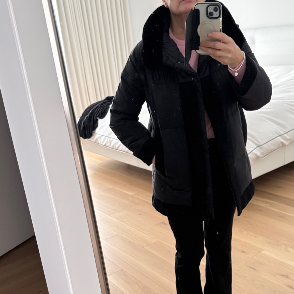 Vince Camuto Black Ski Jacket